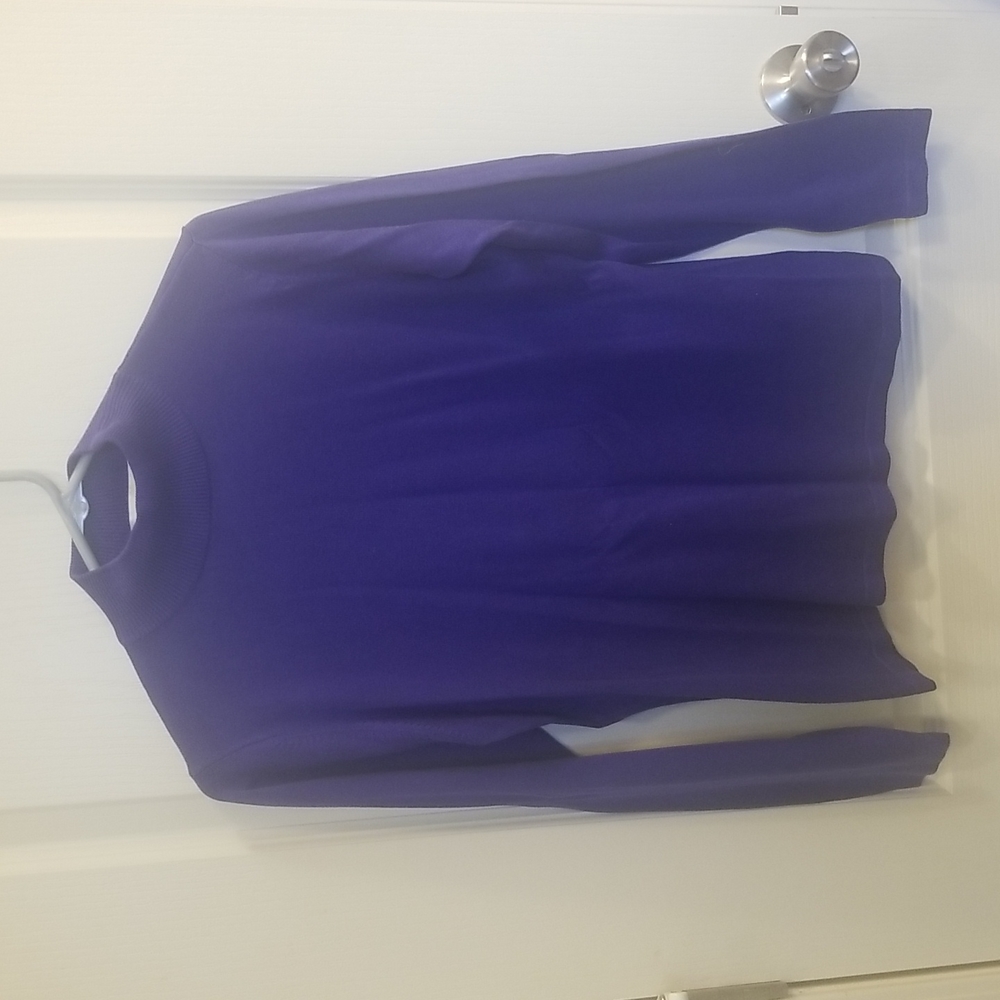 Valerie Stevens petites silk sweater